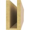 Ekena Millwork 4in. W x 8in. H x 36in. L Rivera Woodgrain TimberThane Rafter Tail, Primed Tan RFTUR04X08X36RIVRCPR - alternate 2